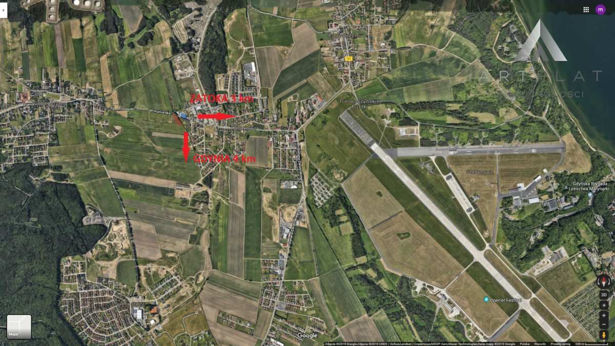 Działka inwestycyjna w Kosakowie