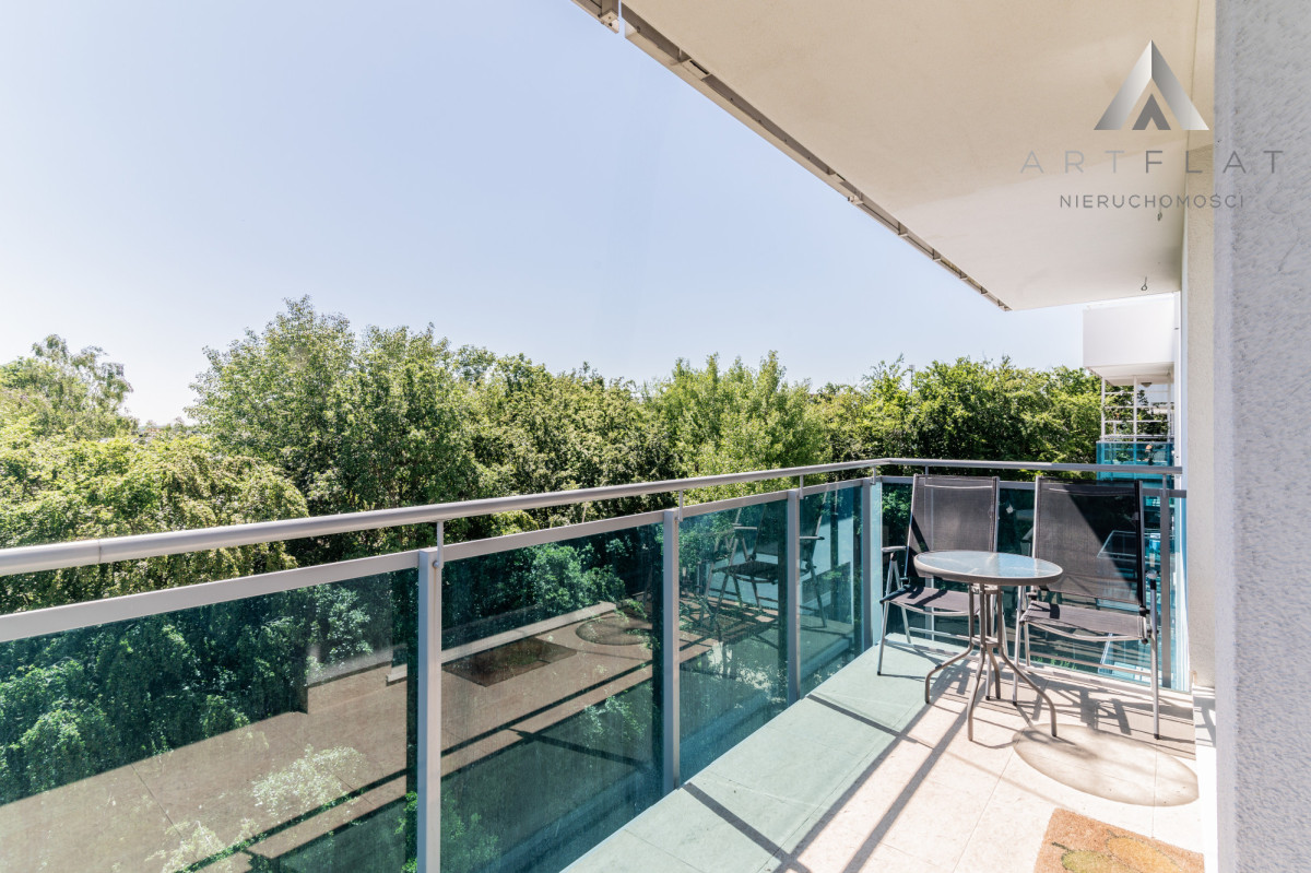 Duży balkon | widok na las | bez prowizji