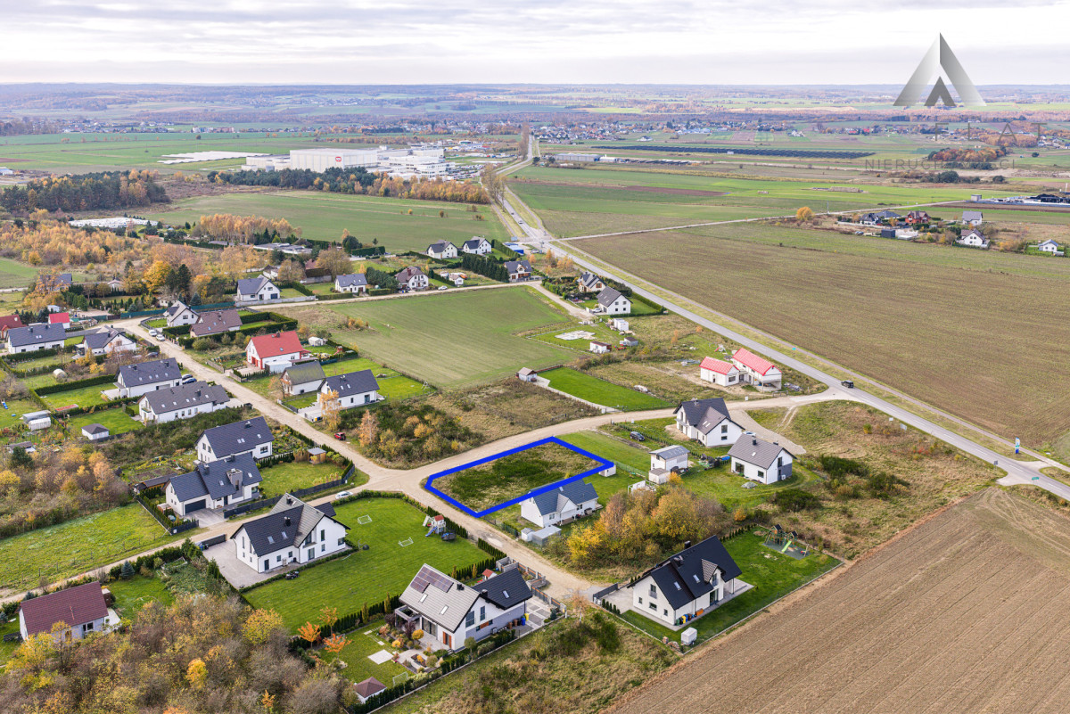 Działka narożna budowlana na granicy Władysławowa